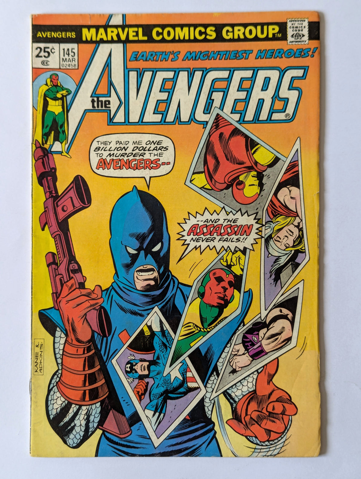 Avengers #145 Marvel Comic Book