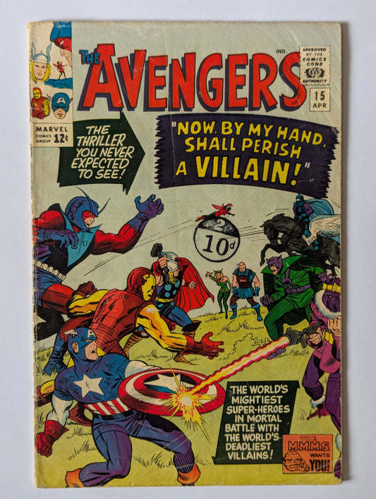 Avengers #15 Marvel Comic Book