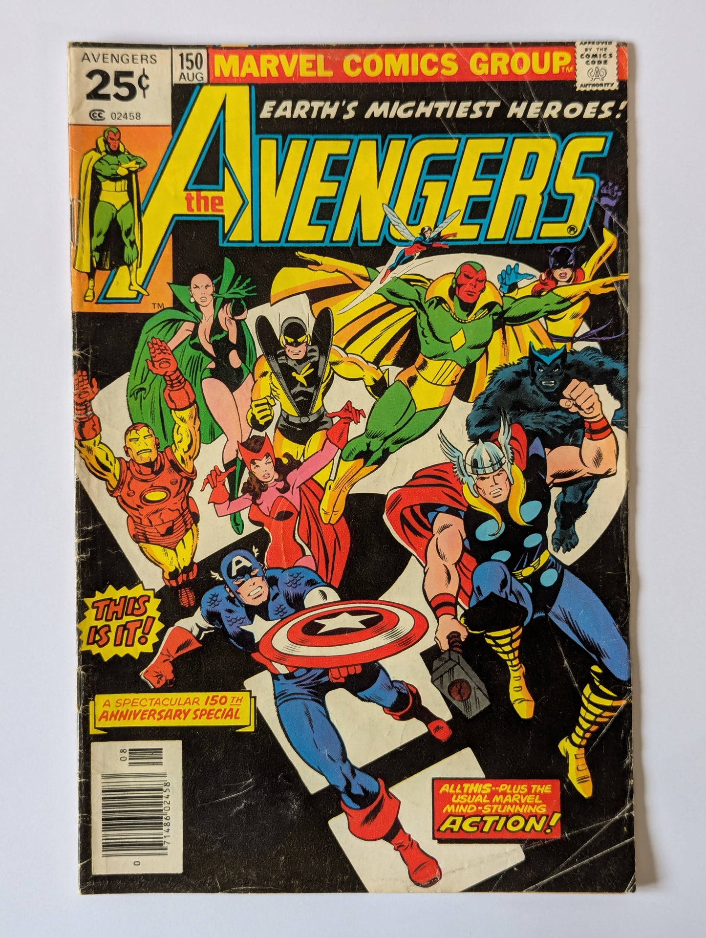 Avengers #150 Marvel Comic Book