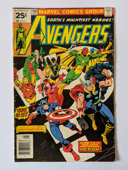 Avengers #150 Marvel Comic Book