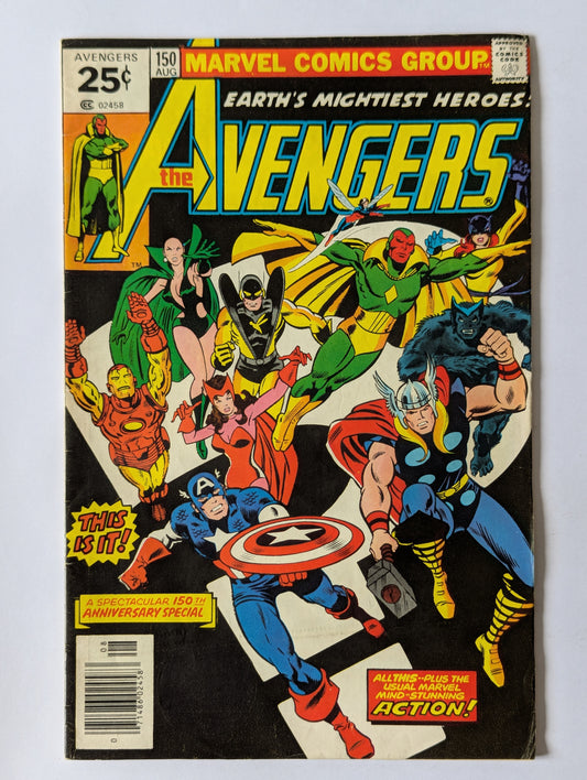 Avengers #150 Marvel Comic Book