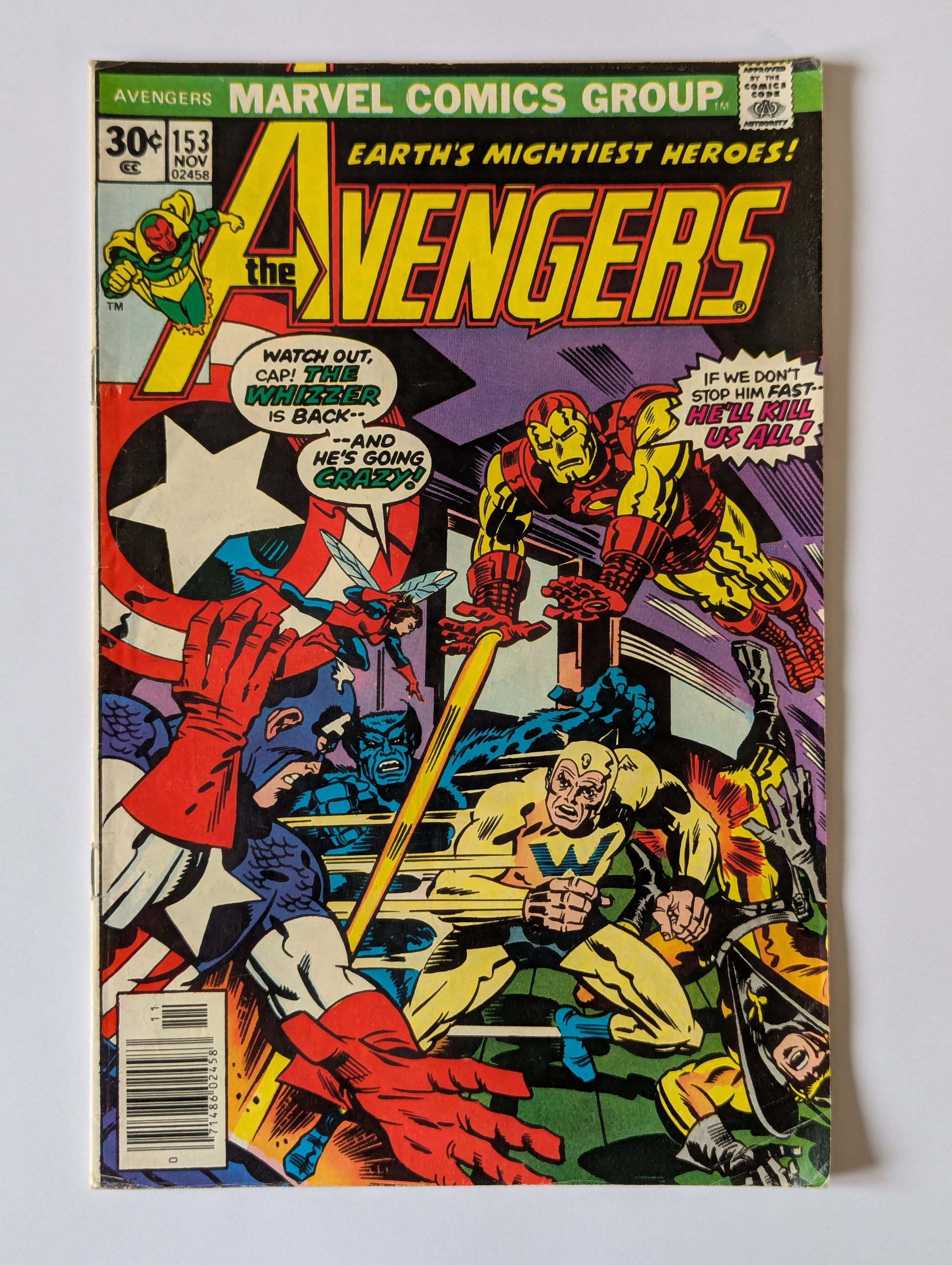 Avengers #153 Marvel Comic Book
