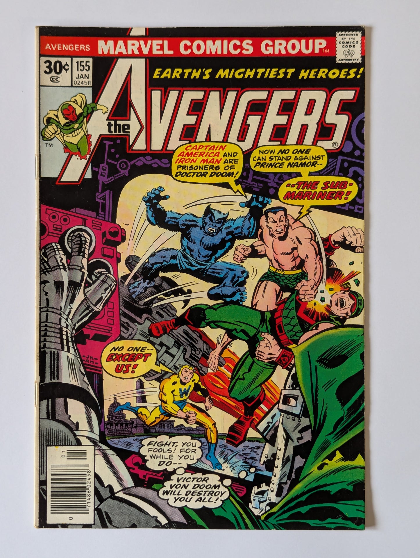 Avengers #155 Marvel Comic Book