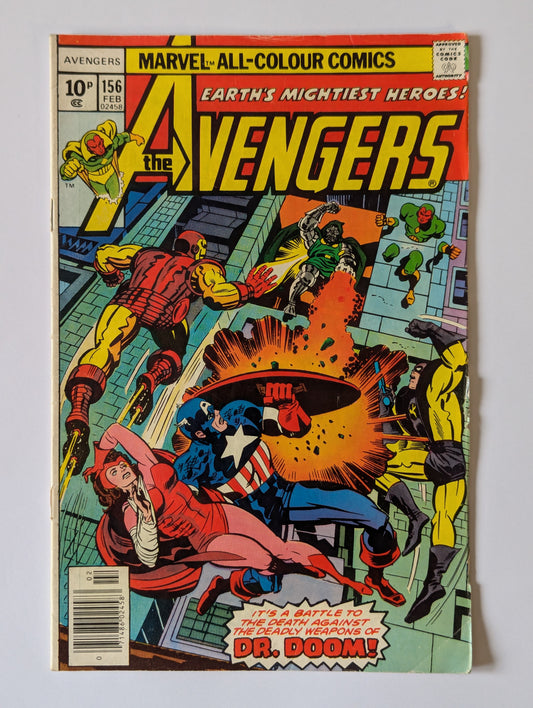 Avengers #156 Marvel Comic Book