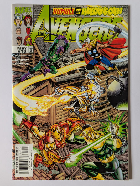 Avengers #16 Marvel Comic Book