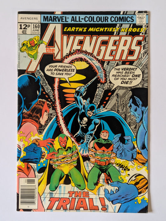 Avengers #160 Marvel Comic Book