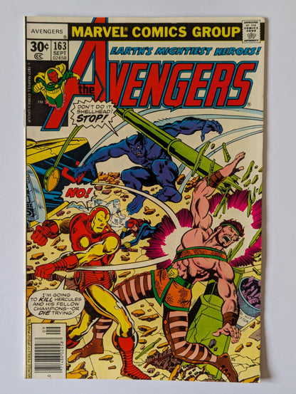 Avengers #163 Marvel Comic Book