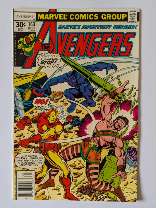 Avengers #163 Marvel Comic Book