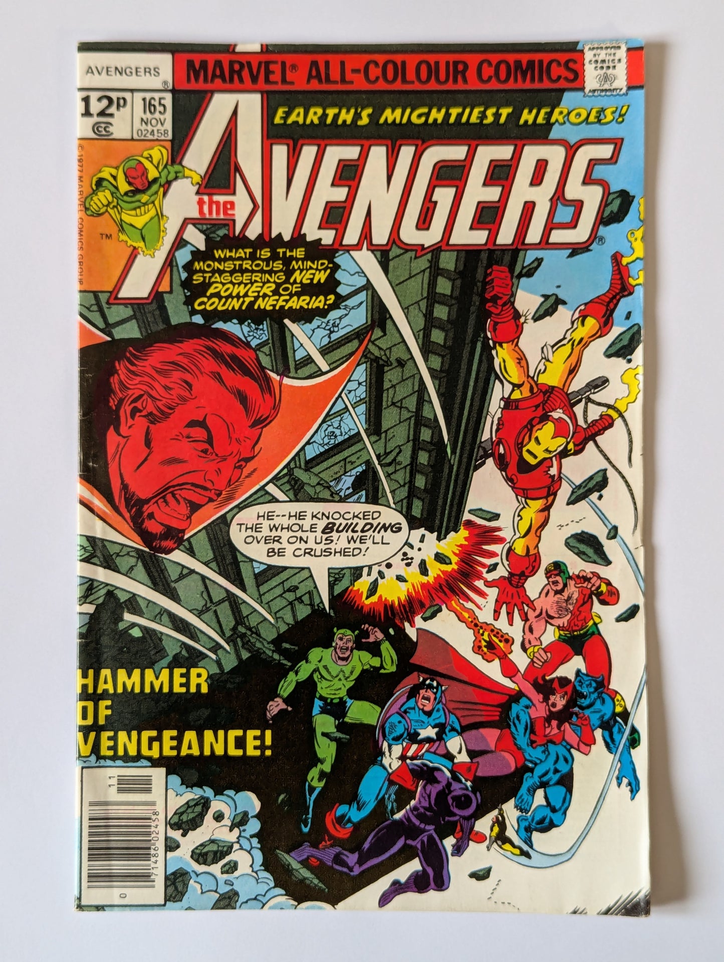 Avengers #165 Marvel Comic Book