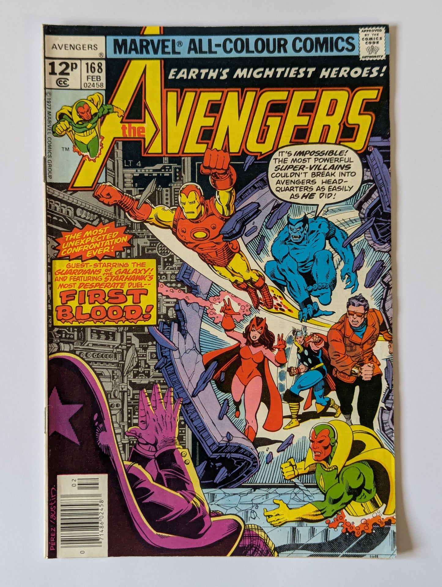 Avengers #168 Marvel Comic Book