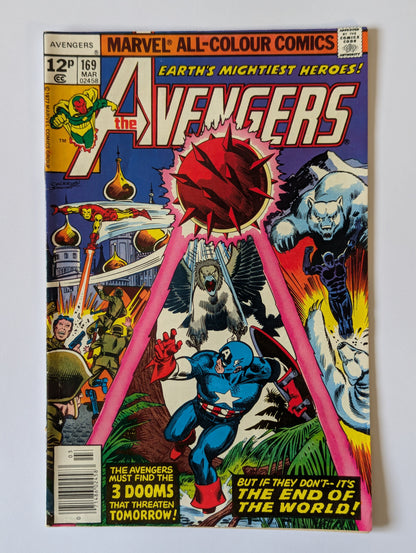 Avengers #169 Marvel Comic Book