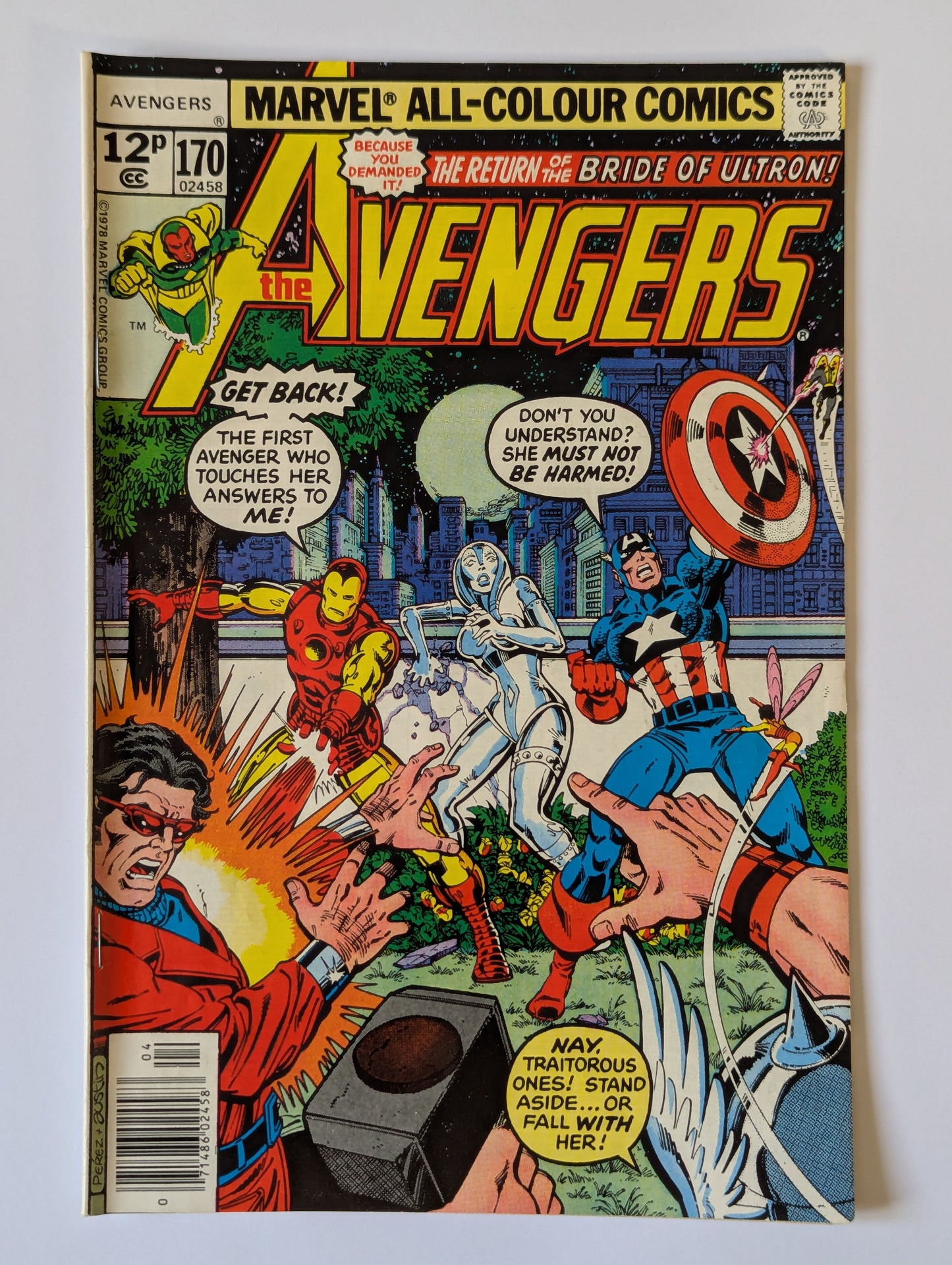 Avengers #170 Marvel Comic Book