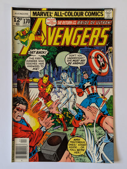Avengers #170 Marvel Comic Book