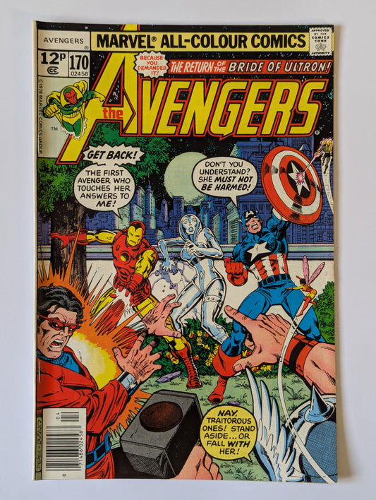 Avengers #170 Marvel Comic Book