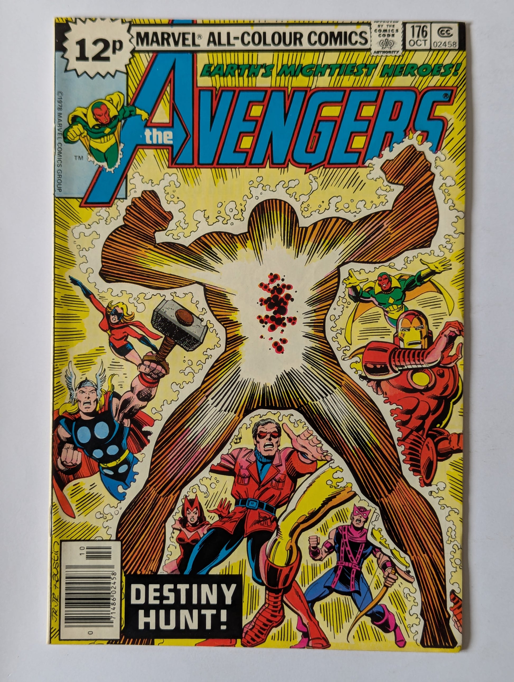 Avengers #176 Marvel Comic Book