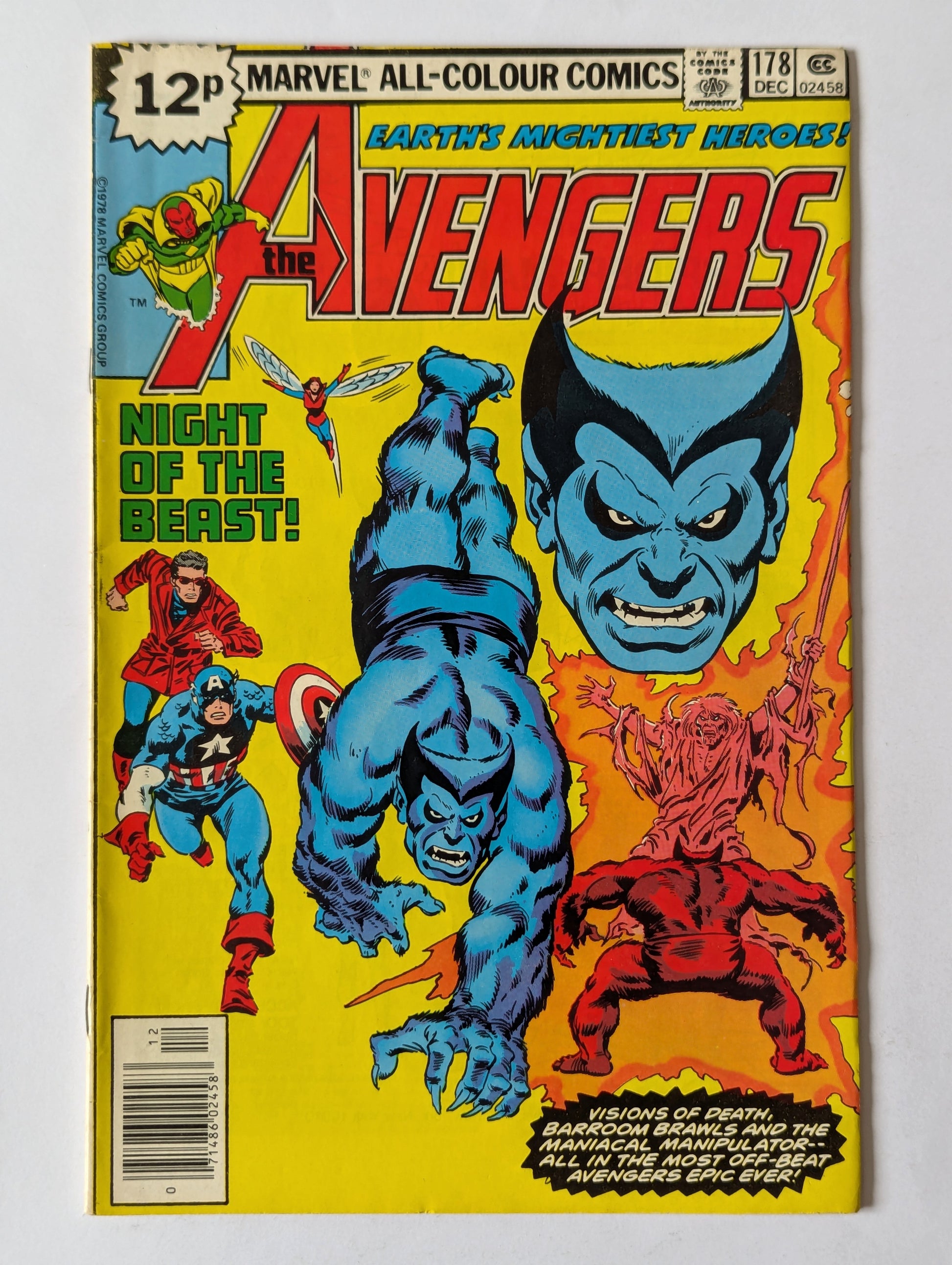 Avengers #178 Marvel Comic Book