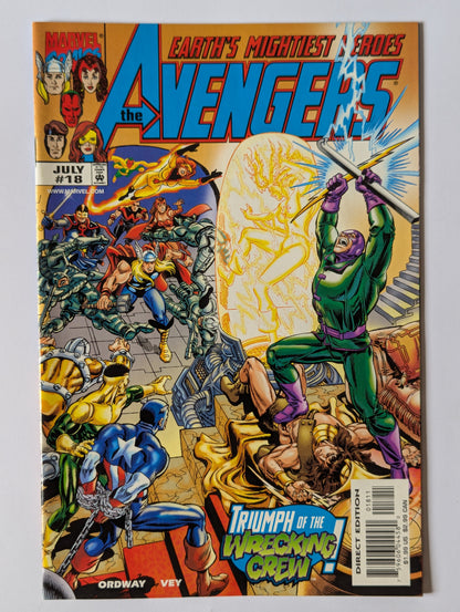 Avengers #18 Marvel Comic Book
