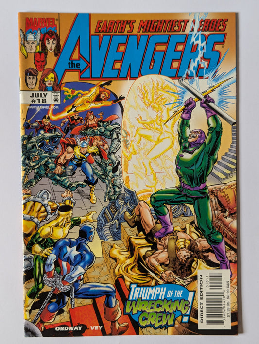 Avengers #18 Marvel Comic Book