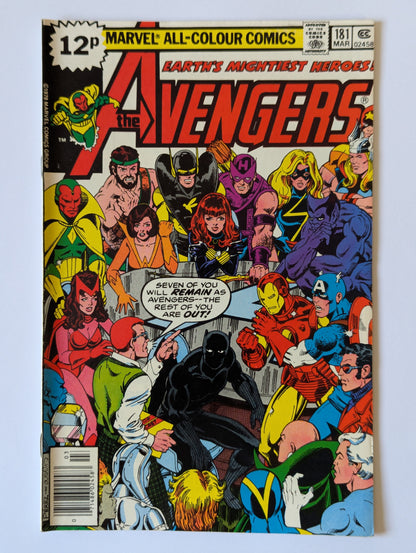 Avengers #181 Marvel Comic Book