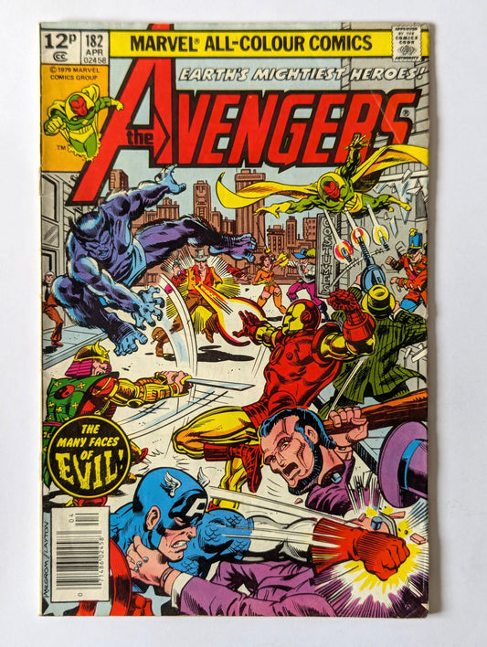 Avengers #182 Marvel Comic Book