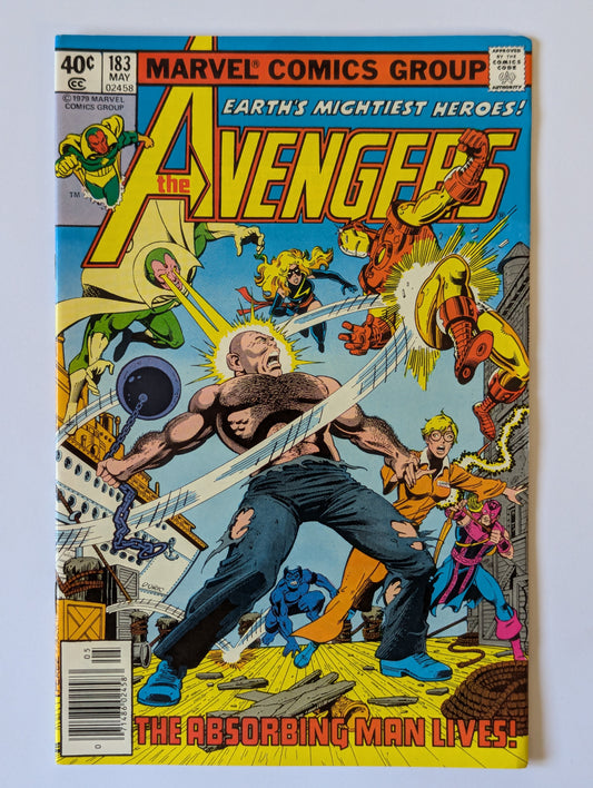 Avengers #183 Marvel Comic Book