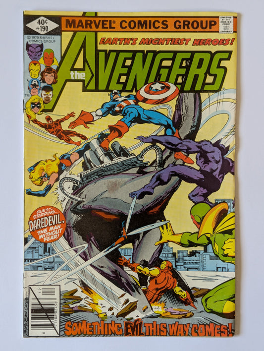 Avengers #190 Marvel Comic Book