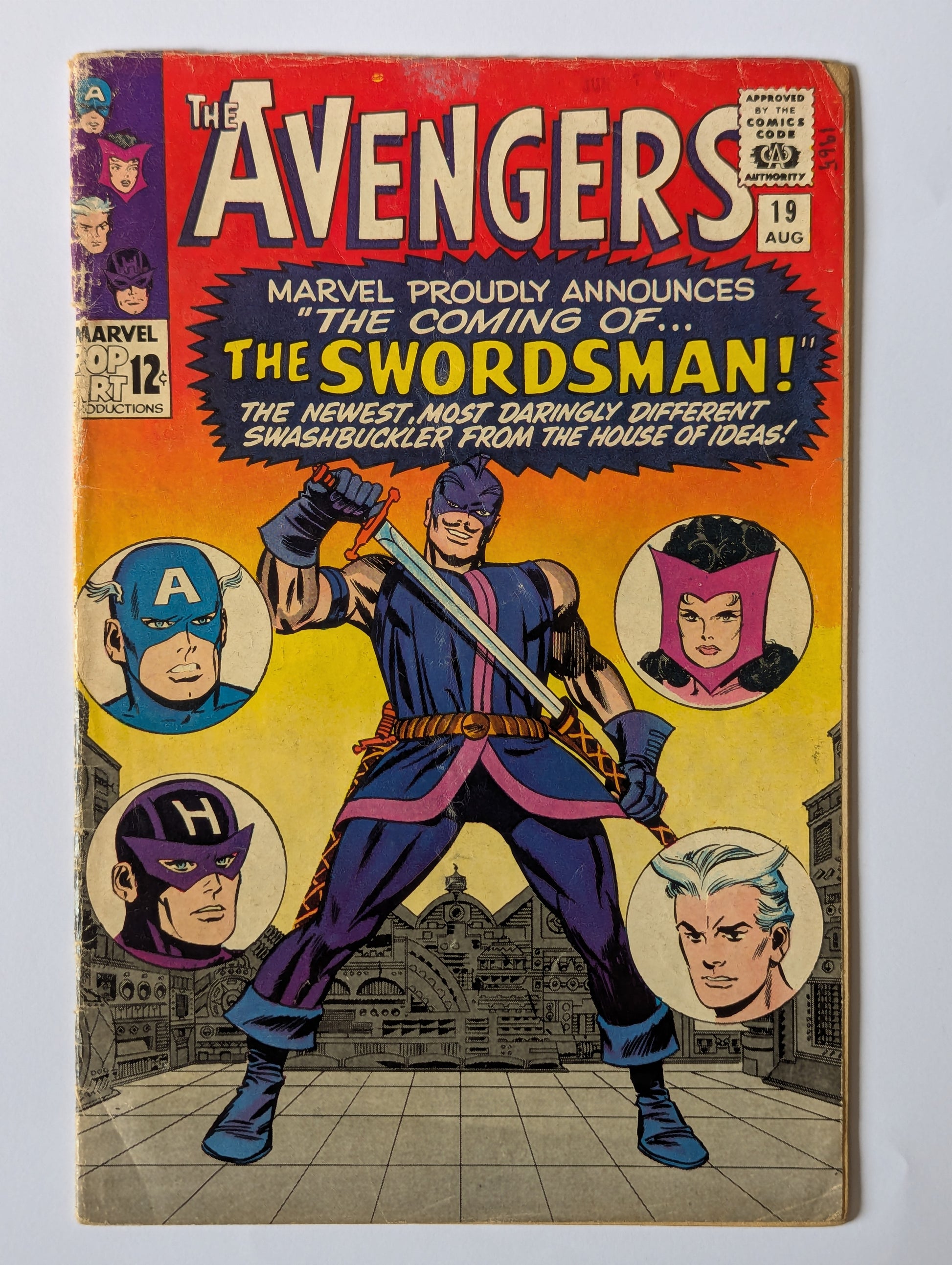 Avengers #19 Marvel Comic Book