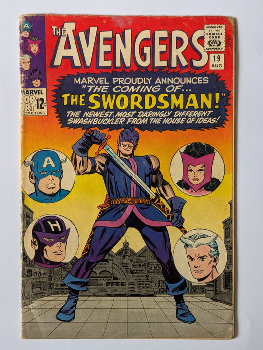 Avengers #19 Marvel Comic Book