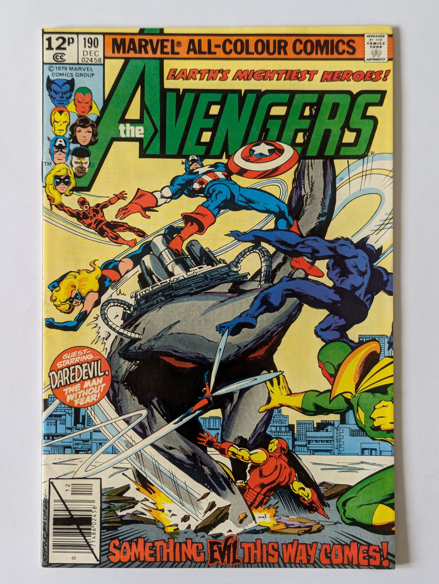 Avengers #190 Marvel Comic Book