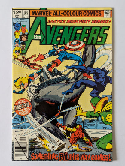 Avengers #190 Marvel Comic Book