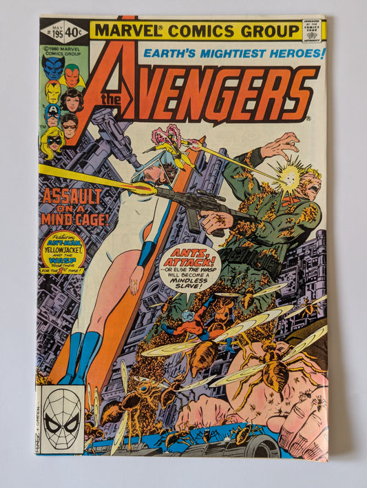 Avengers #195 Marvel Comic Book