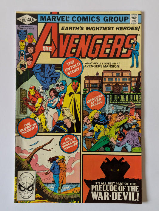 Avengers #197 Marvel Comic Book