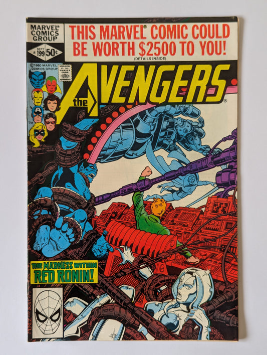 Avengers #199 Marvel Comic Book