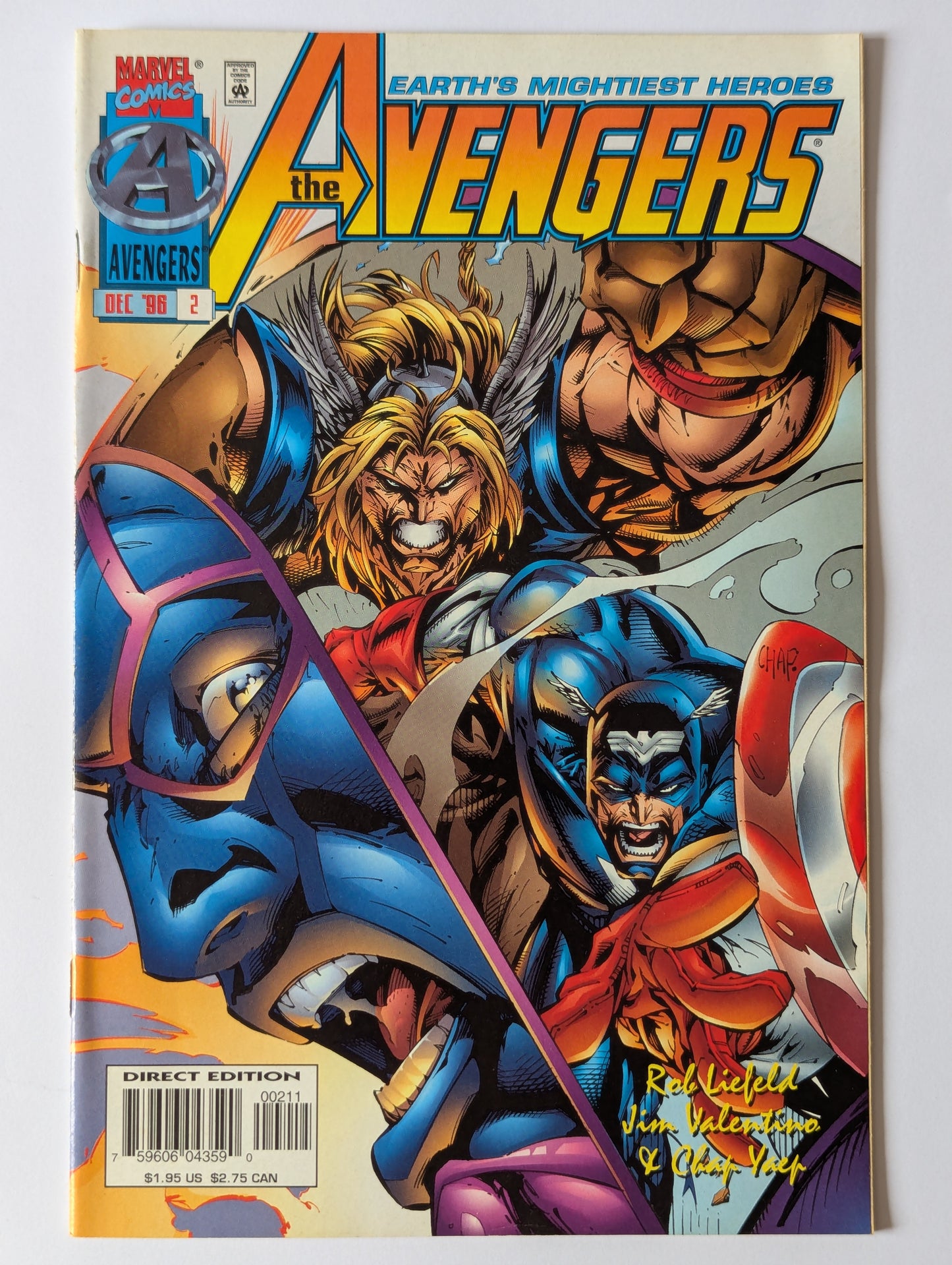 Avengers #2 Marvel Comic Book