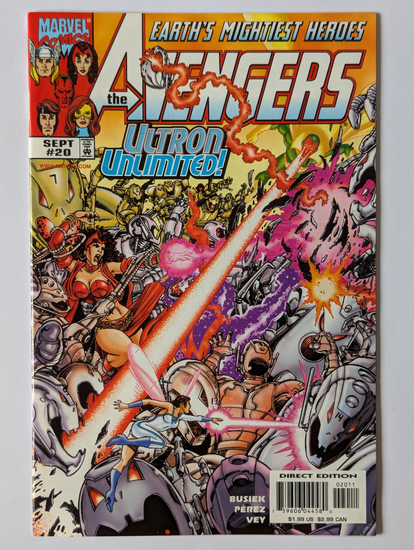 Avengers #20 Marvel Comic Book