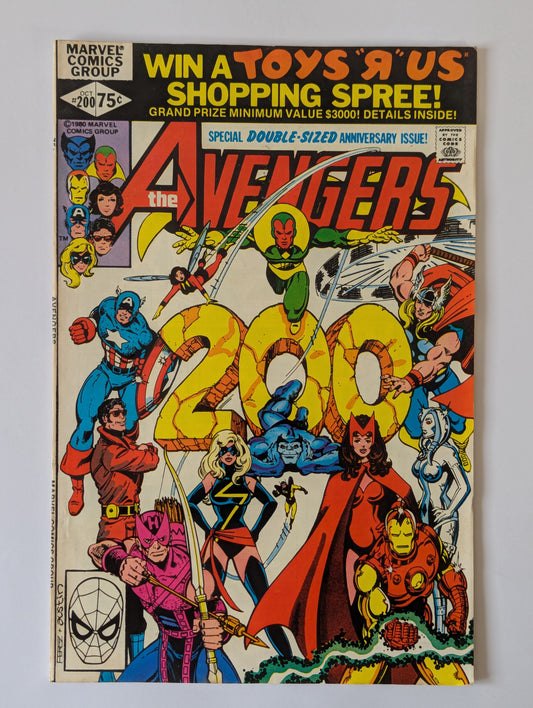 Avengers #200 Marvel Comic Book