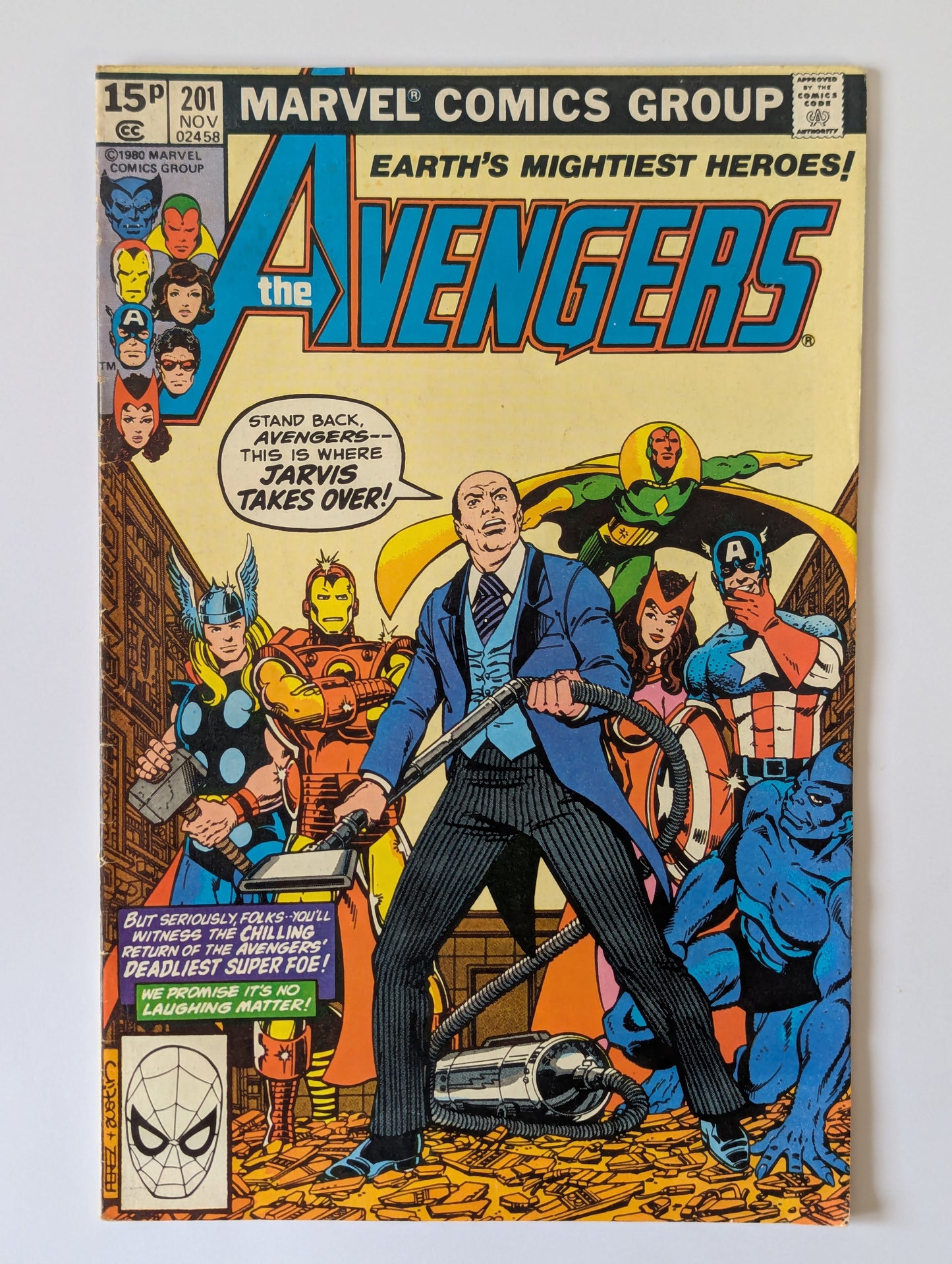 Avengers #201 Marvel Comic Book