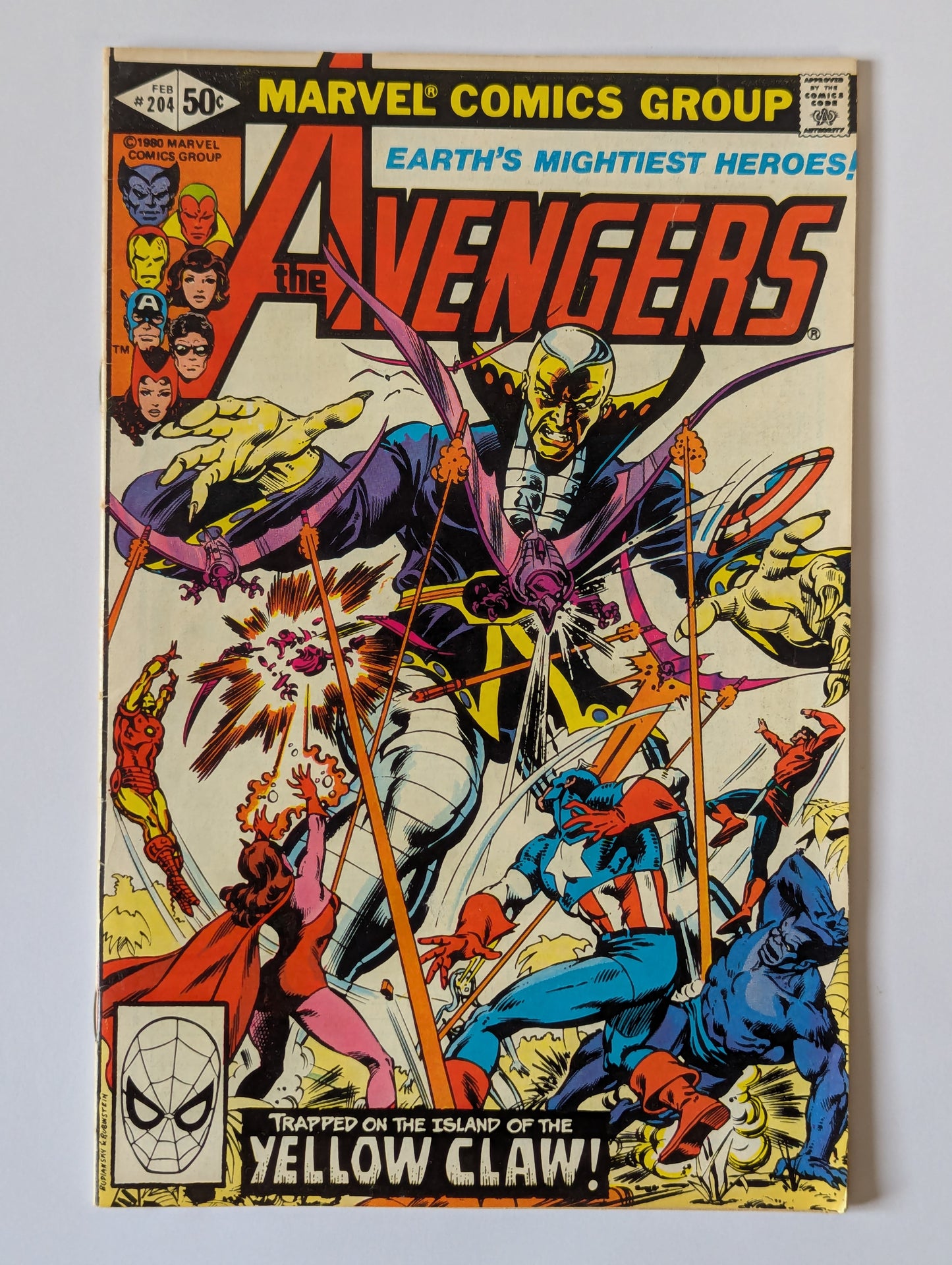 Avengers #204 Marvel Comic Book