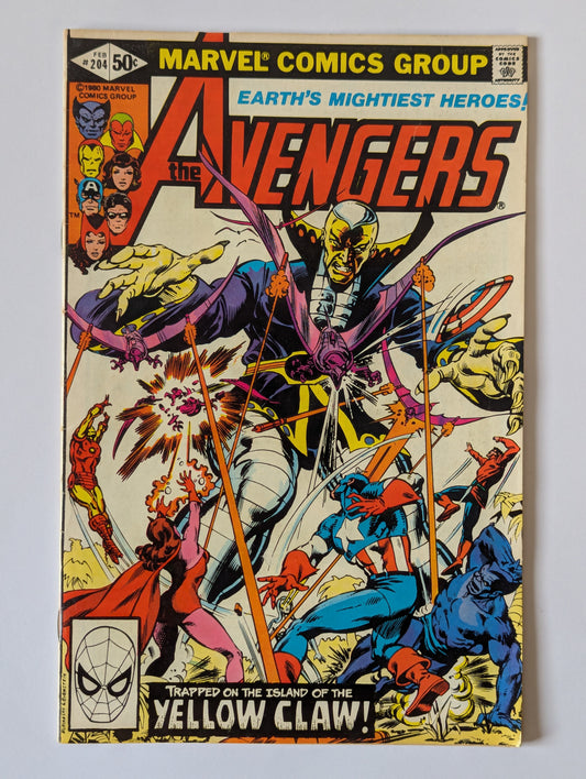 Avengers #204 Marvel Comic Book