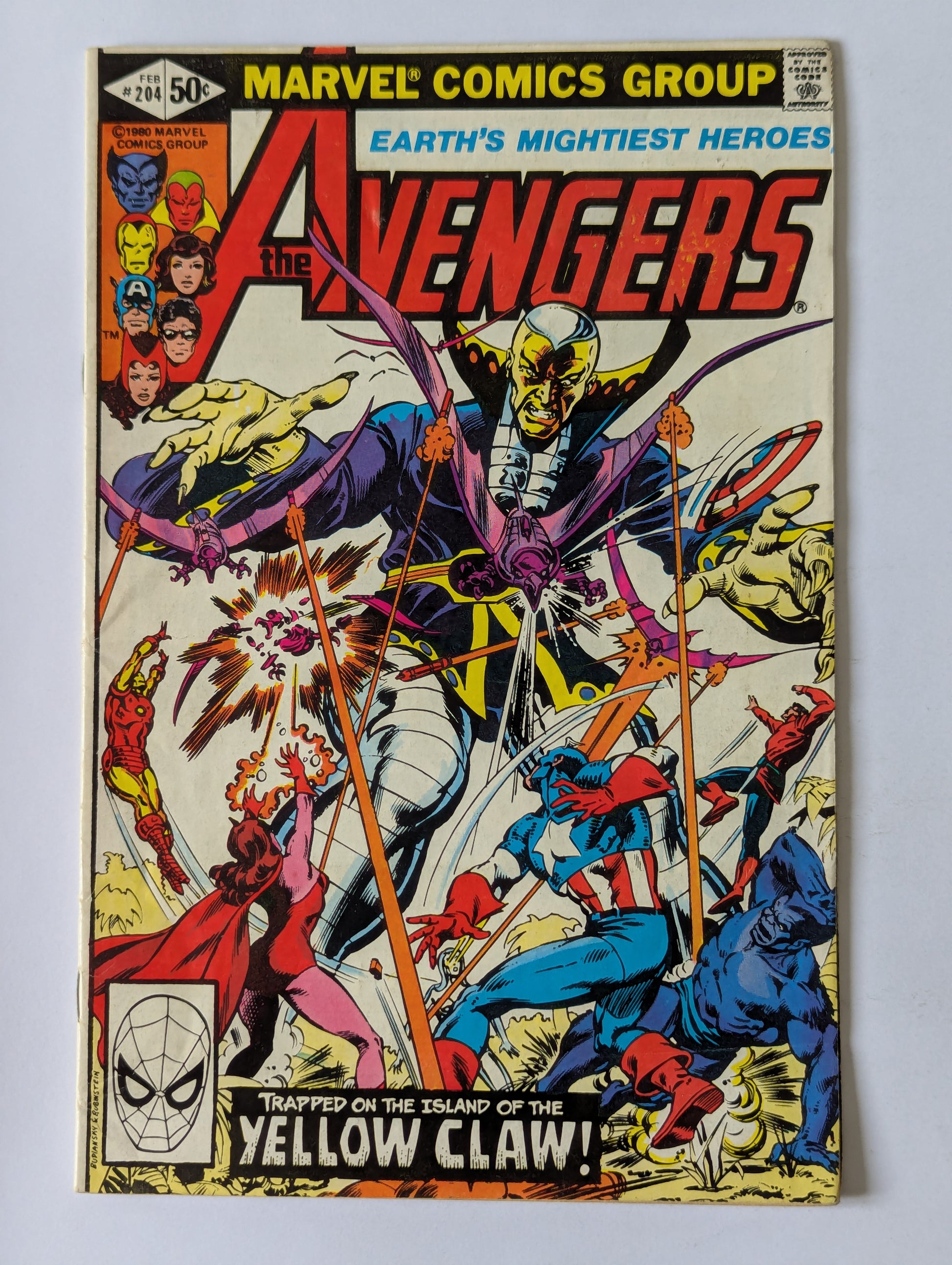 Avengers #204 Marvel Comic Book