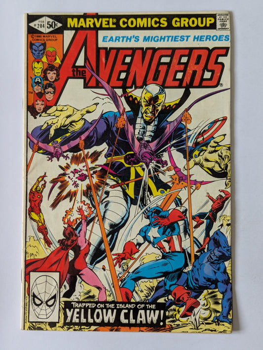 Avengers #204 Marvel Comic Book