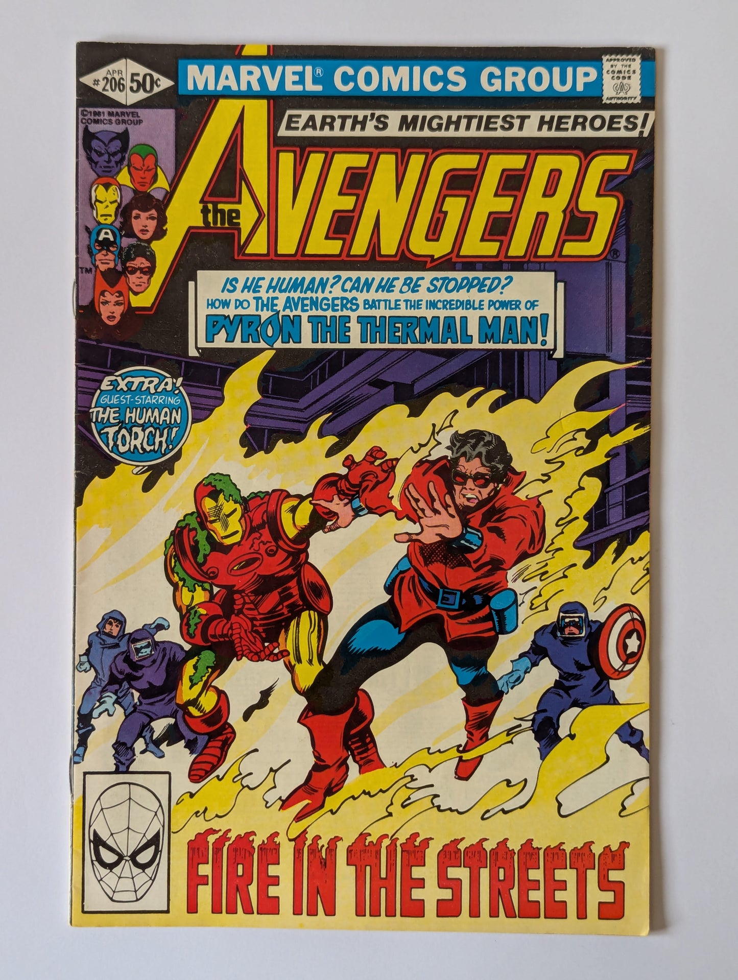 Avengers #206 Marvel Comic Book