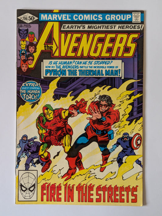 Avengers #206 Marvel Comic Book
