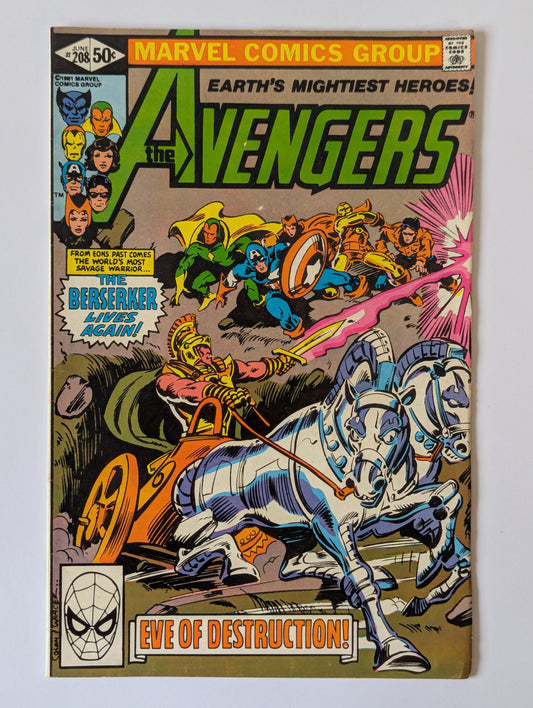 Avengers #208 Marvel Comic Book