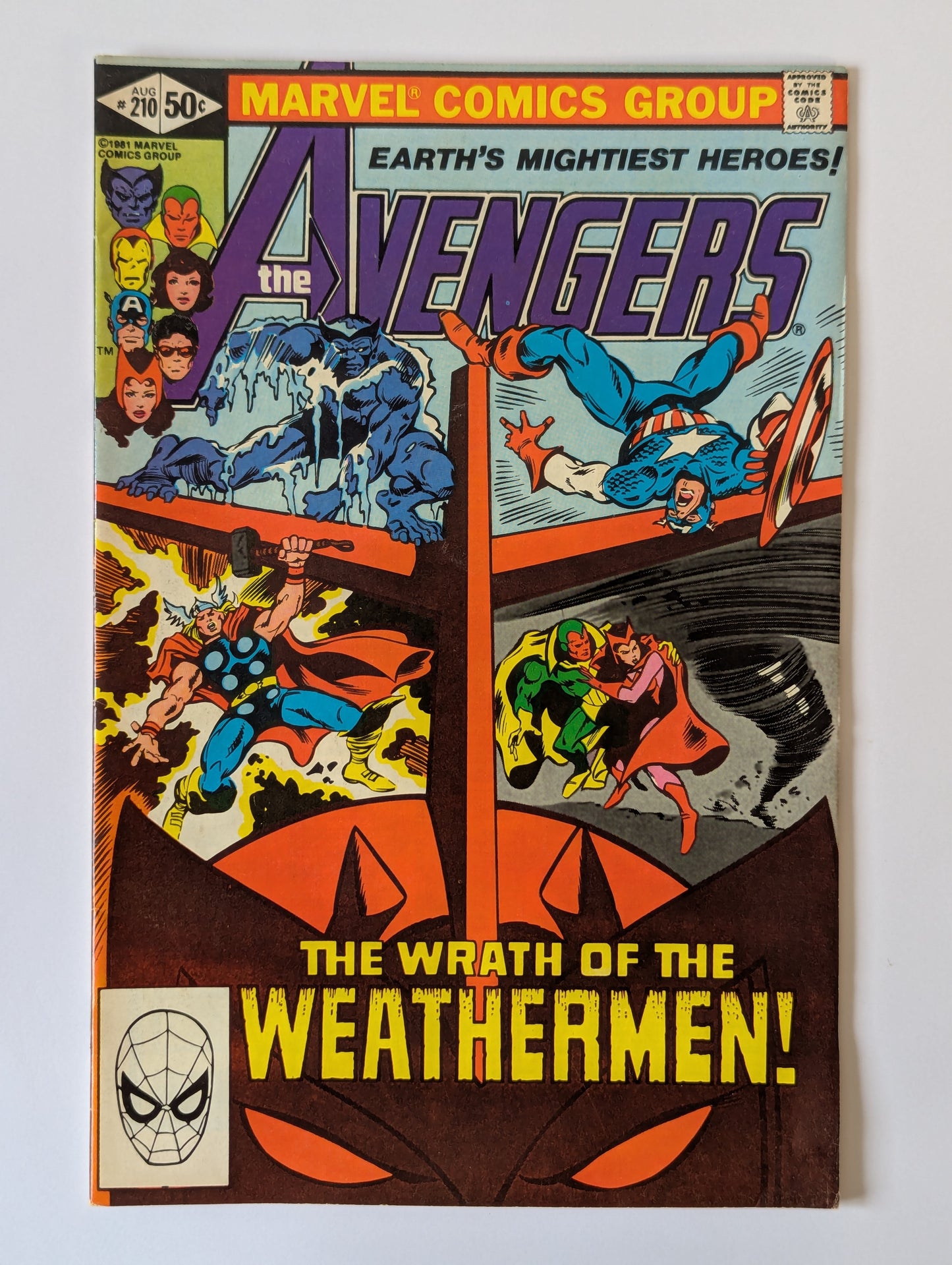 Avengers #210 Marvel Comic Book