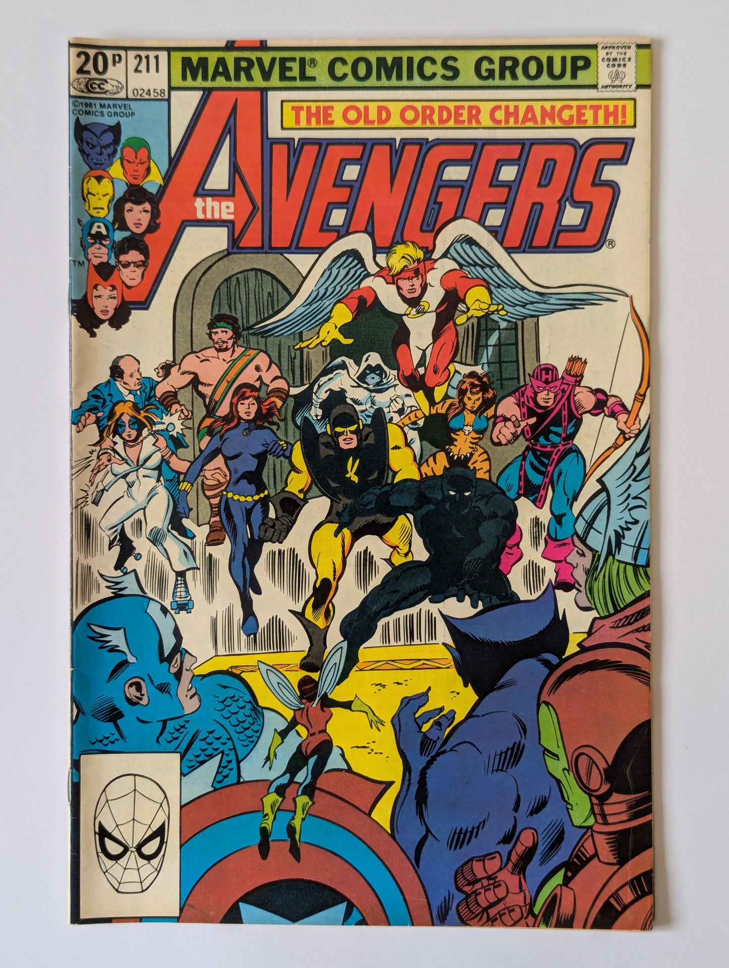 Avengers #211 Marvel Comic Book