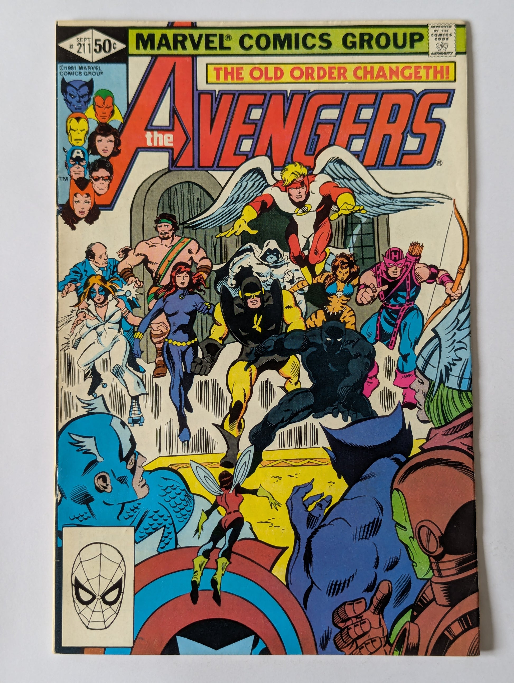 Avengers #211 Marvel Comic Book