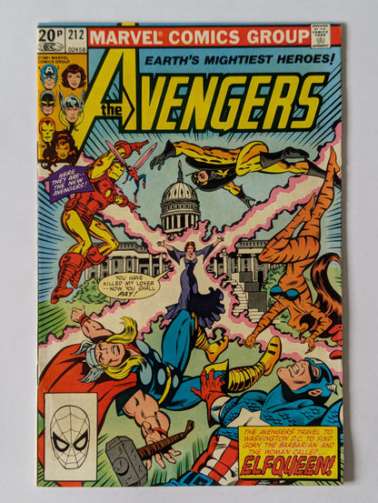 Avengers #212 Marvel Comic Book