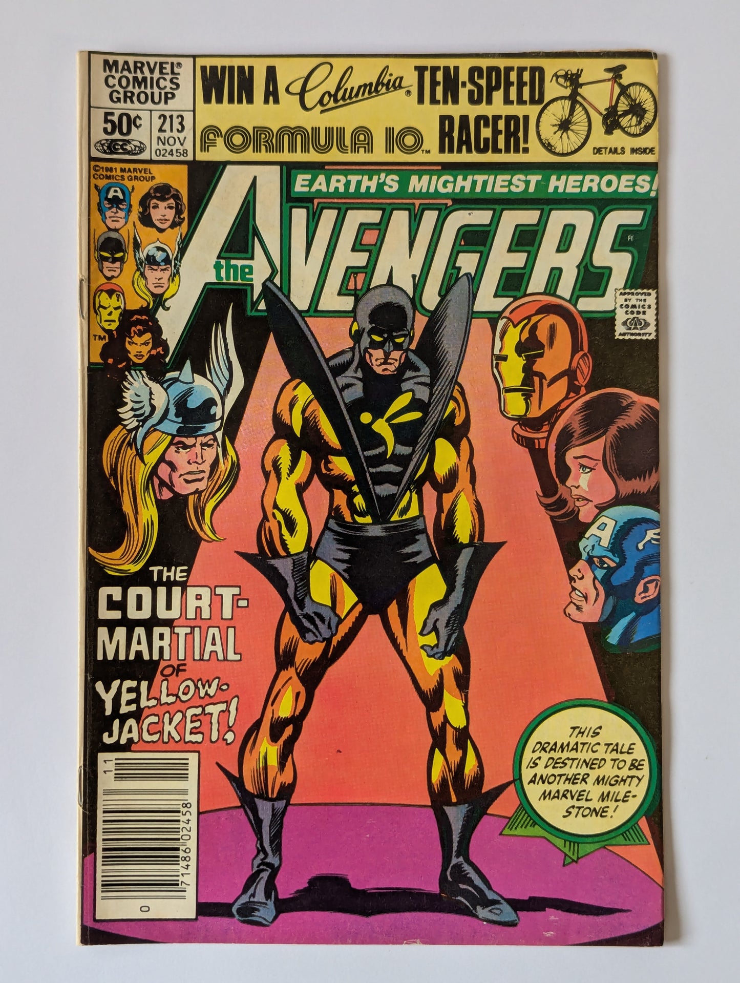Avengers #213 Marvel Comic Book