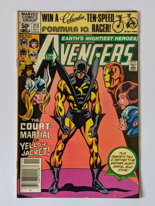 Avengers #213 Marvel Comic Book